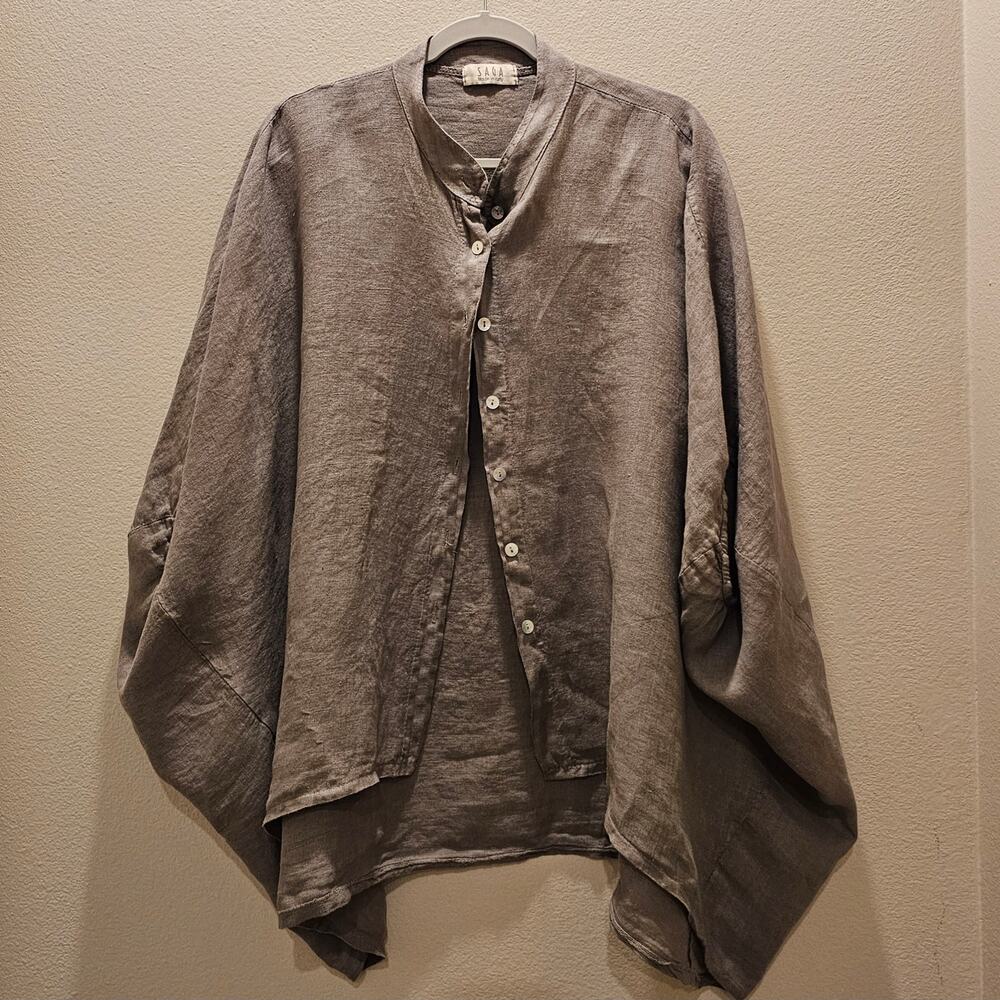 Made in Italy Saga Women's Oversized Top Size Large